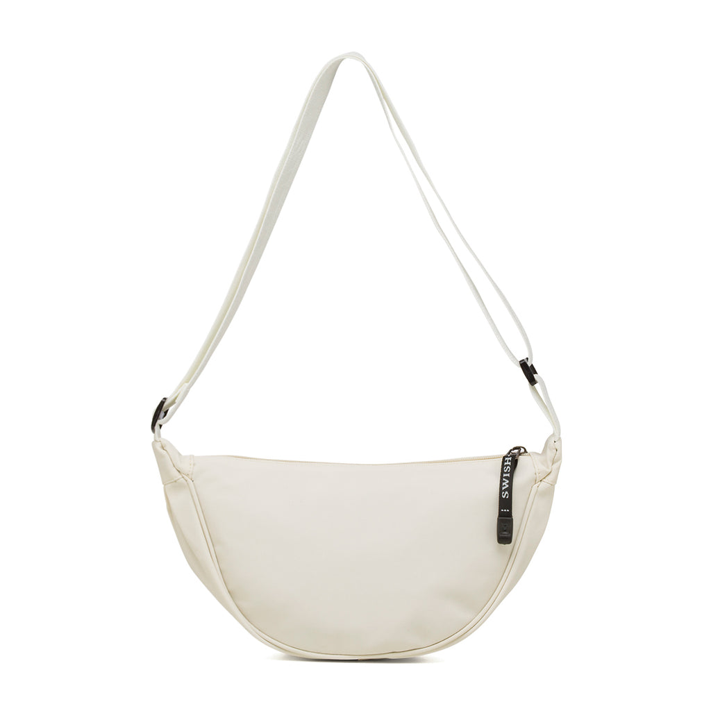 Borsa a tracolla bianca in tessuto da Donna Swish Jeans