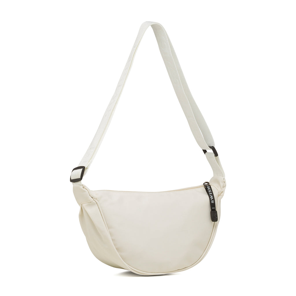 Borsa a tracolla bianca in tessuto da Donna Swish Jeans