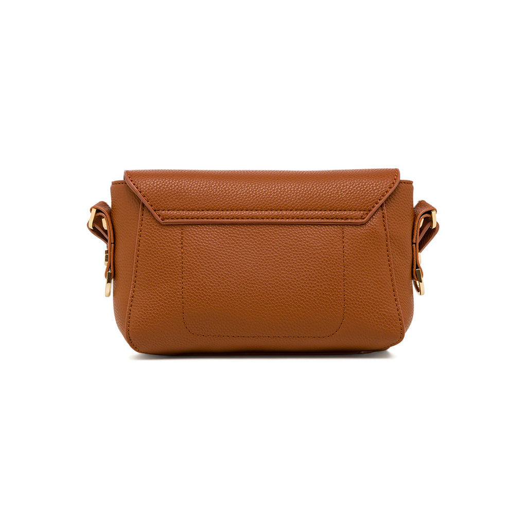Borsa a Tracolla Marrone da Donna con ciondolo logo Lumberjack