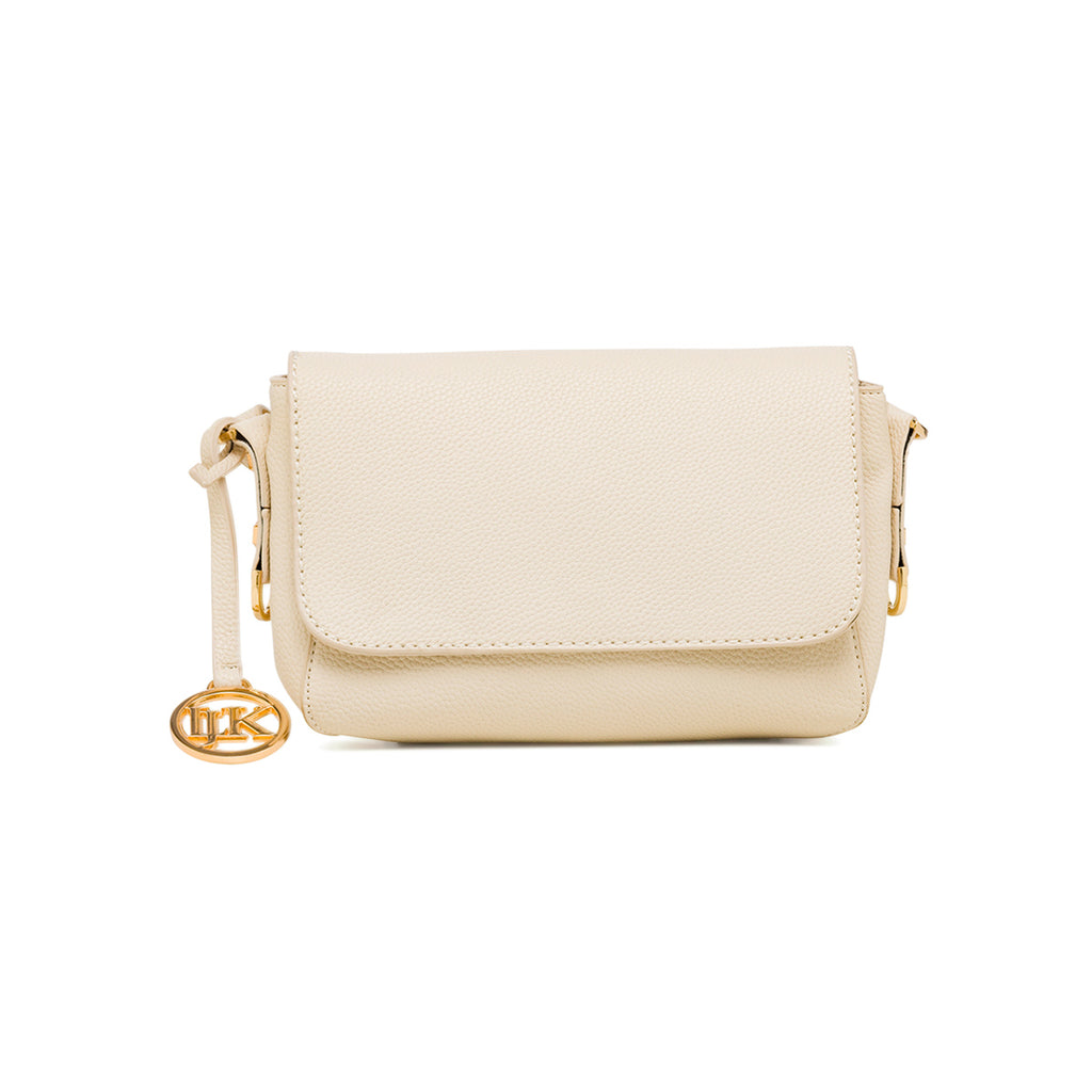 Borsa a Tracolla Bianca da Donna con ciondolo logo Lumberjack