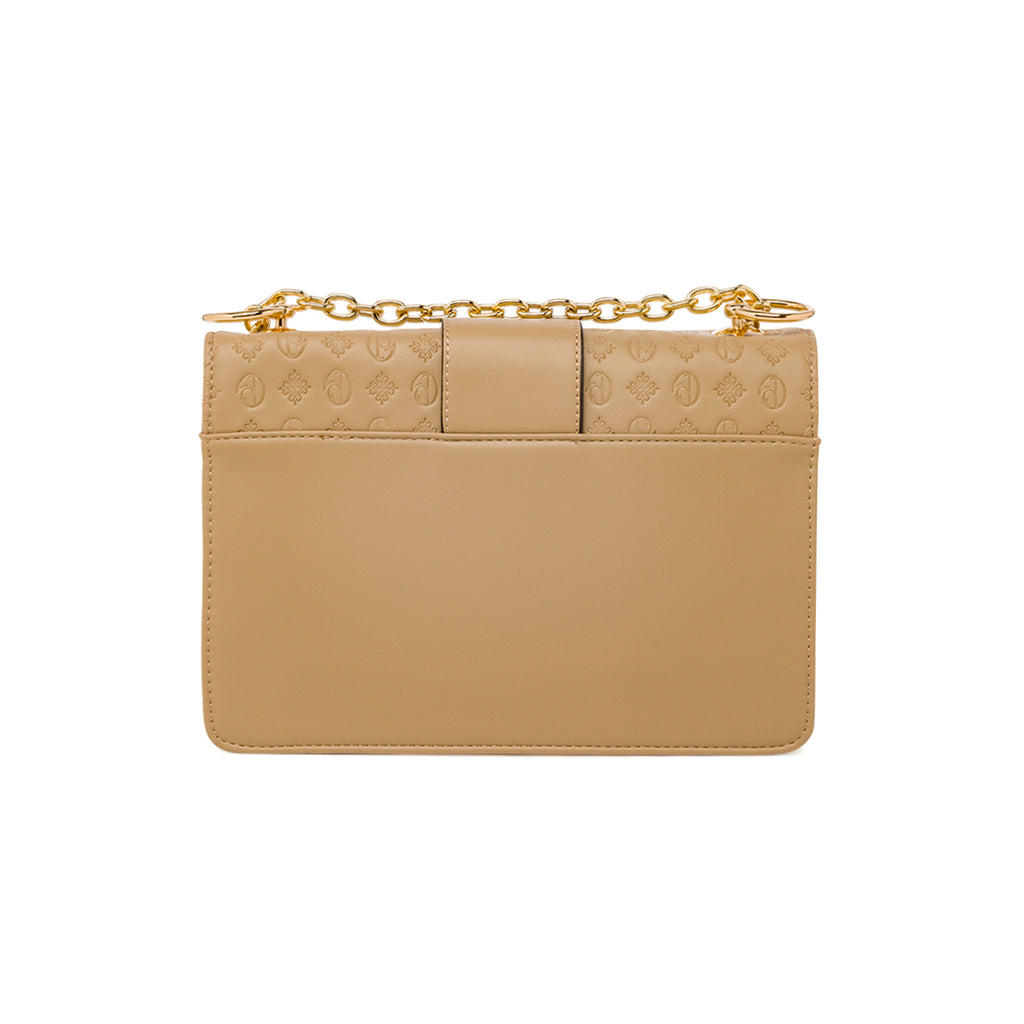 Borsa a tracolla Beige da Donna con catena Giulia Pieralli