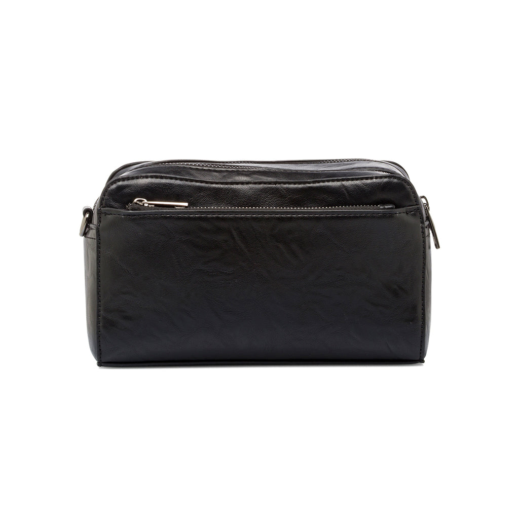 Borsa a tracolla nera da Donna con chiusura con zip Lora Ferres