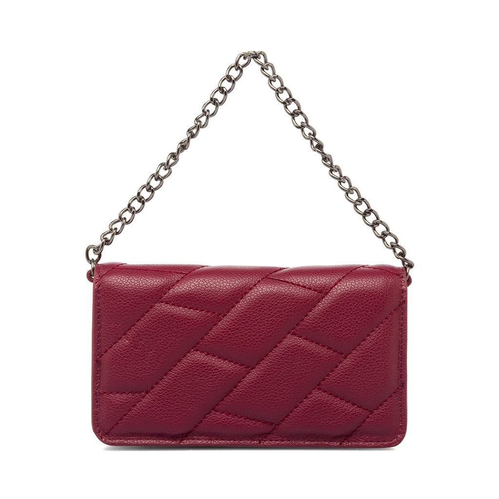 Borse rossa da Donna con tracolla a catena Lora Ferres