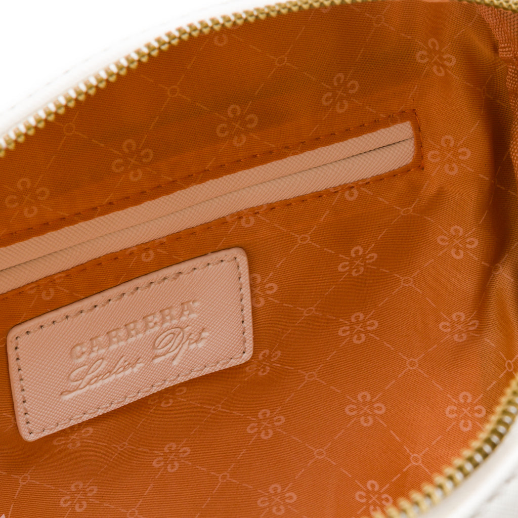 Borsa a Zaino bianca da Donna con logo frontale Carrera Jeans