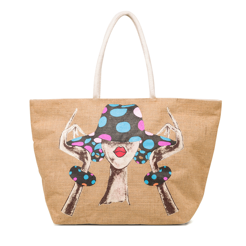 Borsa da mare in corda da donna Swish Jeans