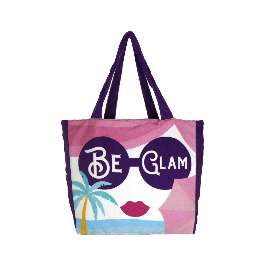 Borsa mare multicolore BE-GLAM da Donna Camomilla Milano