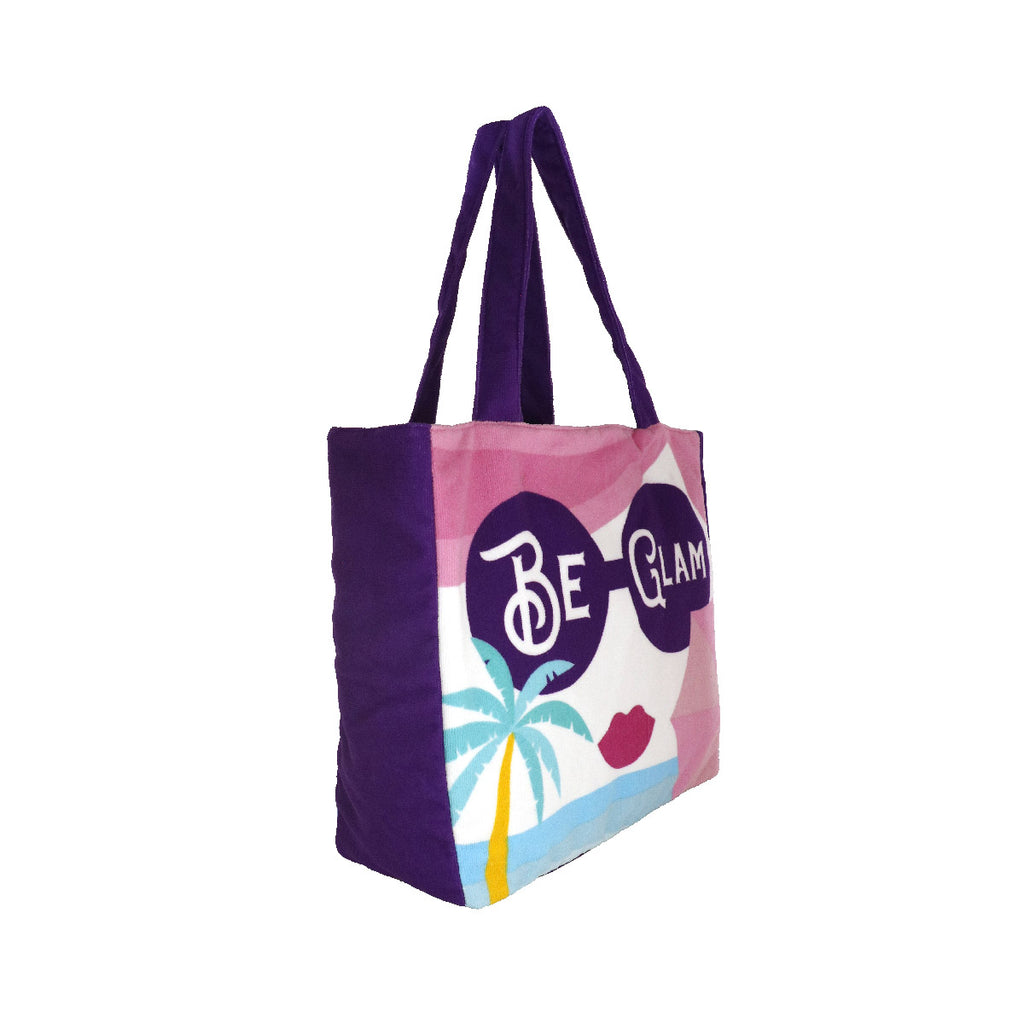 Borsa mare multicolore BE-GLAM da Donna Camomilla Milano