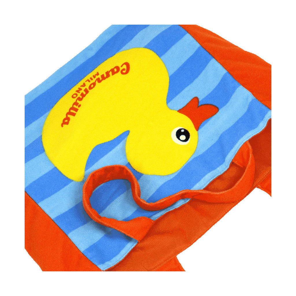 Borsa mare multicolore da Donna con stampa anatra Camomilla Milano