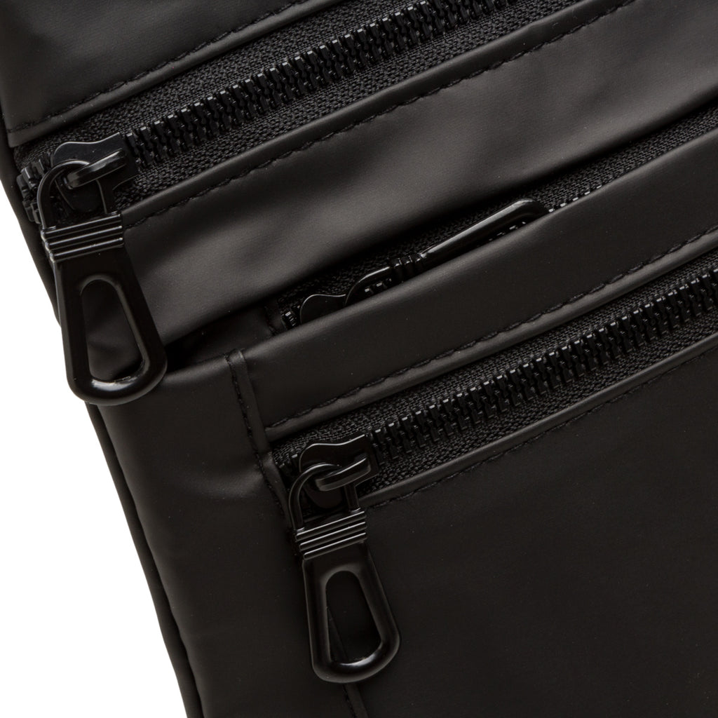 Borsello da uomo nero con tracolla Romeo Gigli Thema