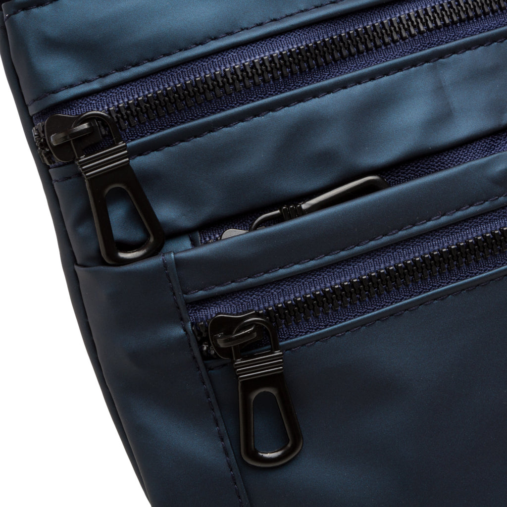 Borsello da uomo blu con tracolla Romeo Gigli Thema