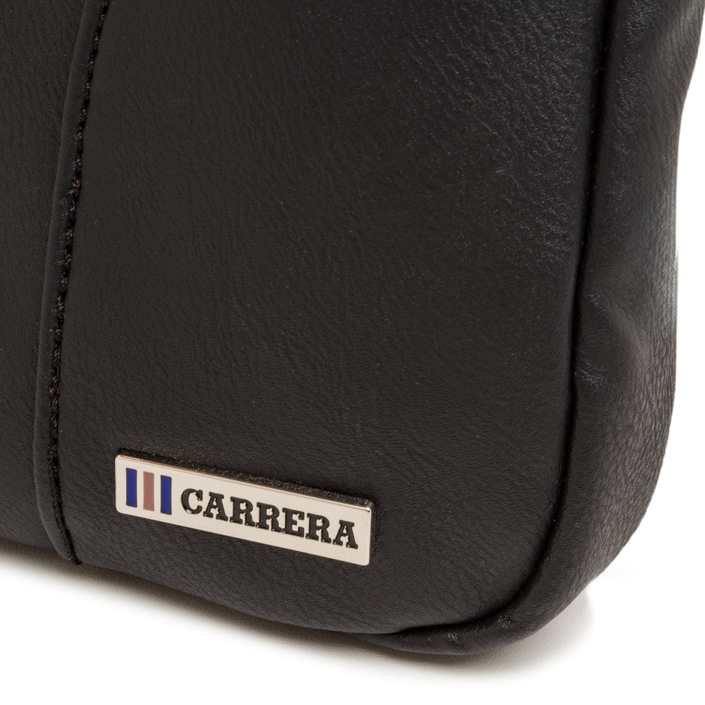 Borsello da uomo nero con logo Carrera Jeans Jeans