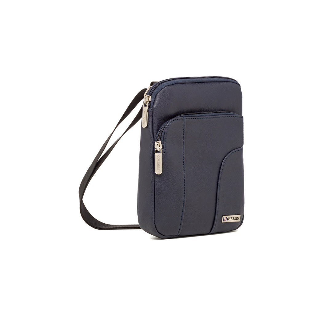 Borsello da uomo blu navy con logo Carrera Jeans Jeans