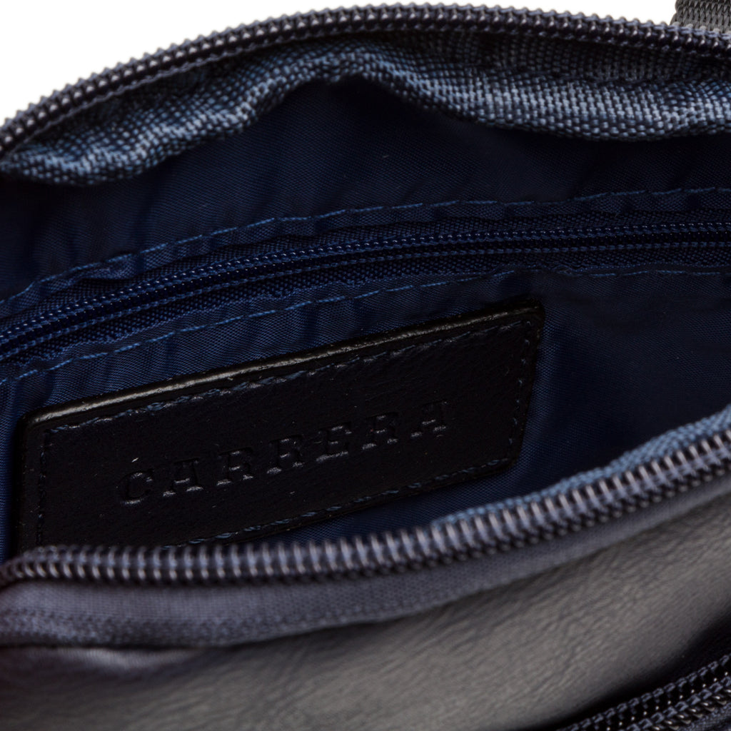 Borsello da uomo blu navy con logo Carrera Jeans Jeans
