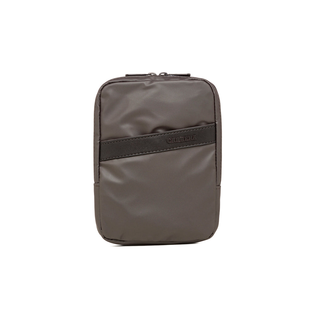 Borsello marrone da uomo con logo Carrera Jeans Jeans