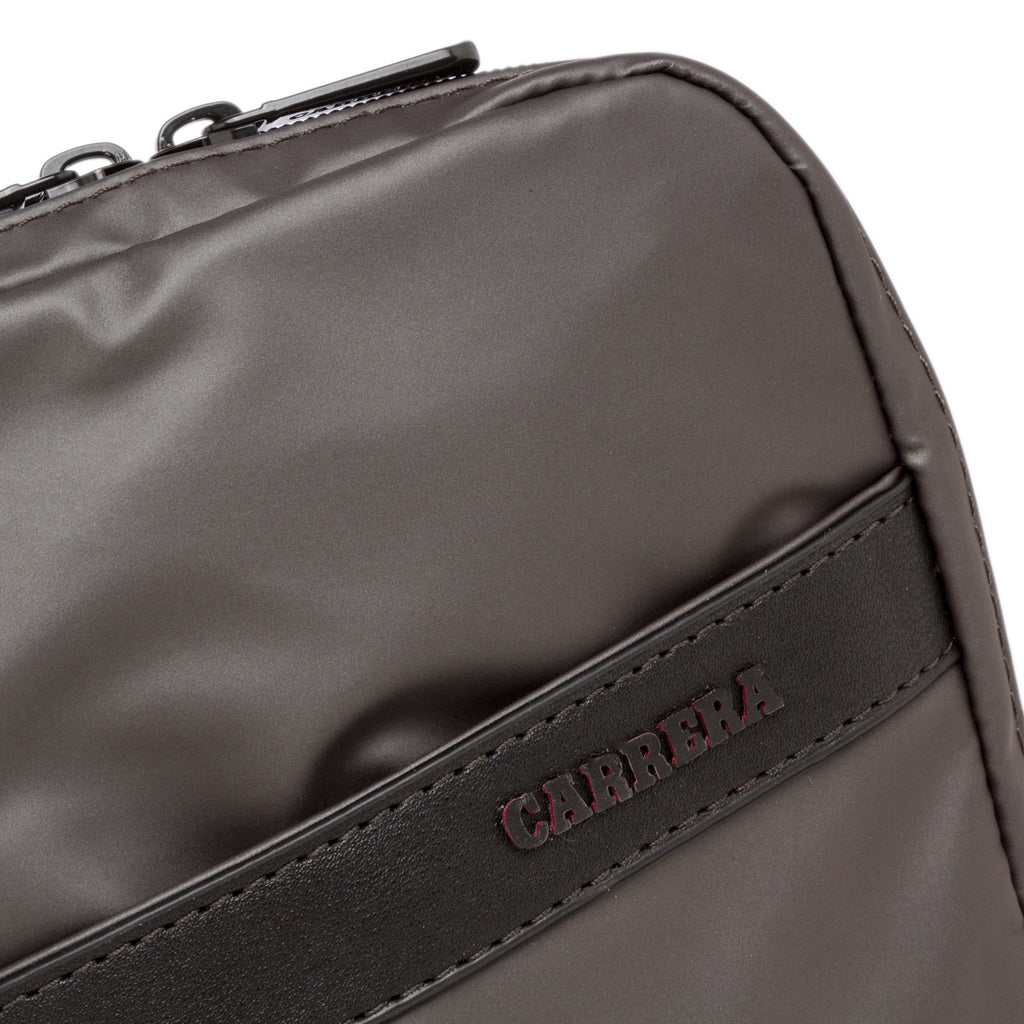 Borsello marrone da uomo con logo Carrera Jeans Jeans