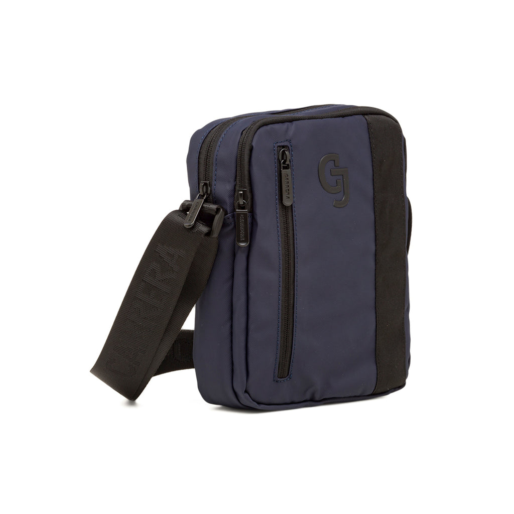 Borsello blu da Uomo con dettagli neri e tasche Carrera Jeans