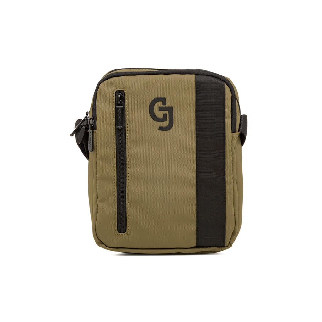 Borsello verde militare da Uomo con dettagli neri e tasche Carrera Jeans