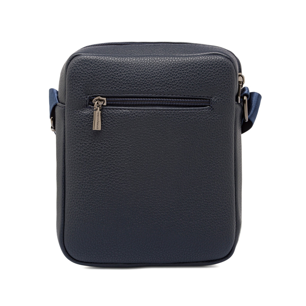 Borsello con tracolla Nazareno Gabrielli da uomo blu