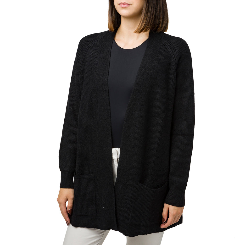 Cardigan lungo nero da donna Swish Jeans