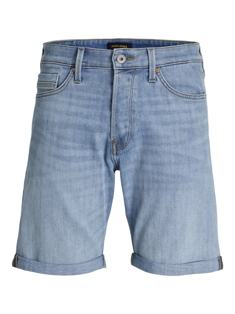 Bermuda in jeans da uomo con chiusura bottoni Jack & Jones
