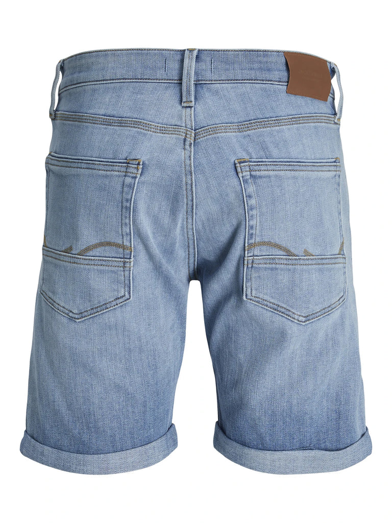 Bermuda in jeans da uomo con chiusura bottoni Jack & Jones