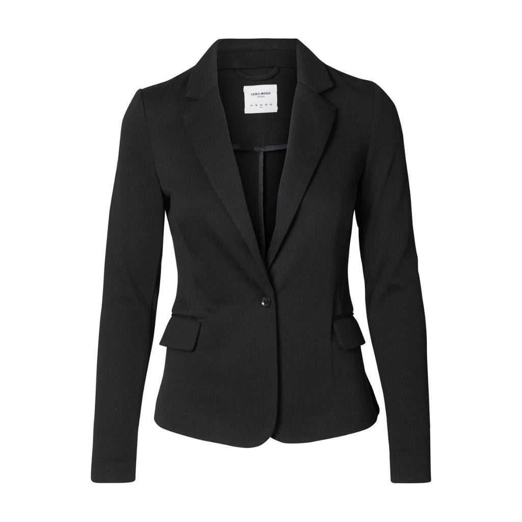 Blazer giacca da donna nera monopetto Vero Moda