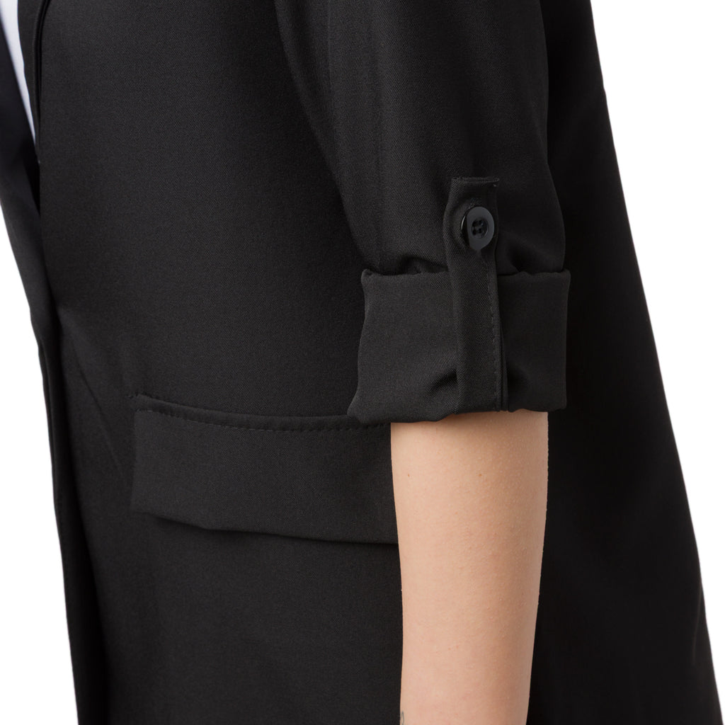 Giacca Blazer nera da Donna con dettaglio risvolto Swish jeans