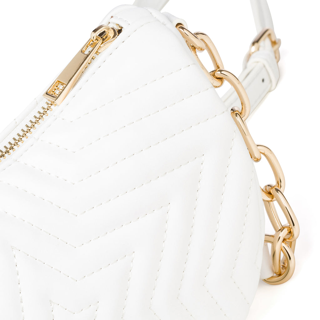 Borsa trapuntata bianca da donna Call It Spring Chic Life