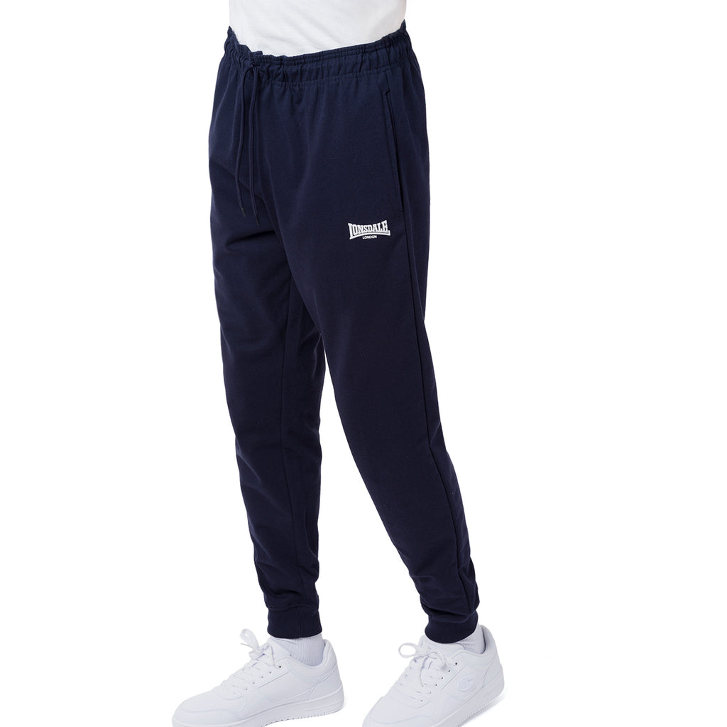 Tuta da Uomo con Felpa Verde Acqua e Pantaloni Jogger Blu Lonsdale