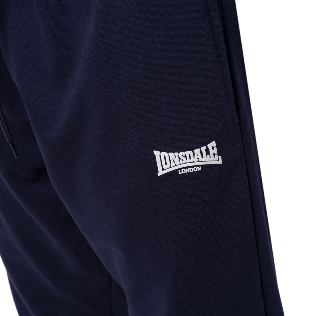 Tuta da Uomo con Felpa Verde Acqua e Pantaloni Jogger Blu Lonsdale