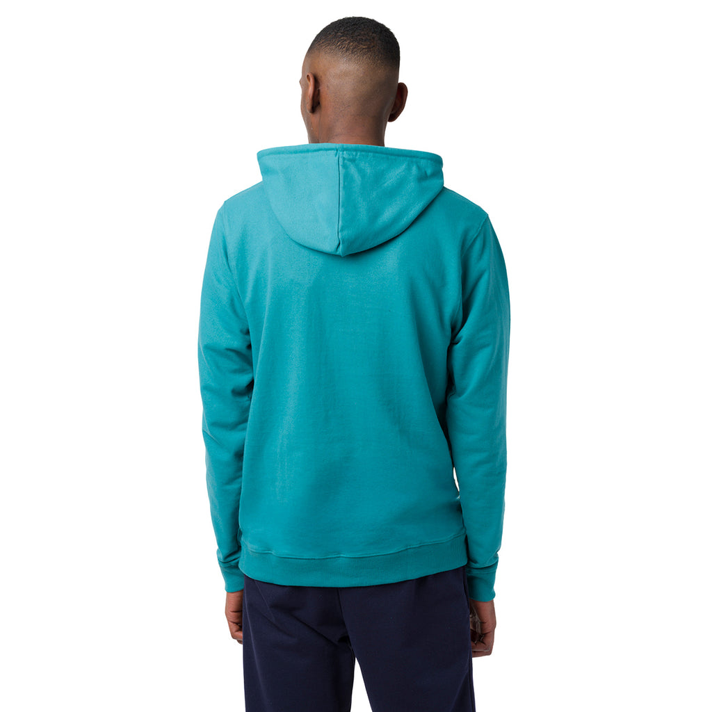 Tuta da Uomo con Felpa Verde Acqua e Pantaloni Jogger Blu Lonsdale