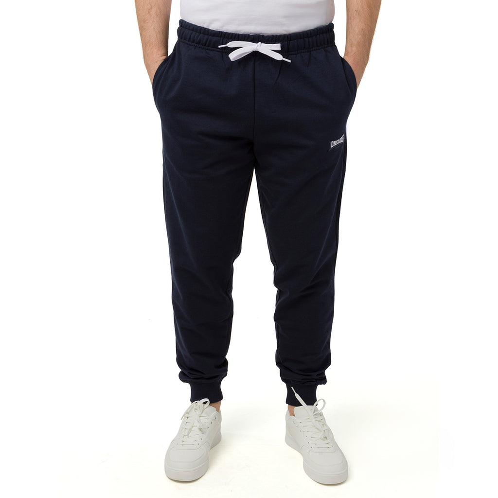 Pantaloni sportivi blu navy da Uomo con logo e tasche Lonsdale