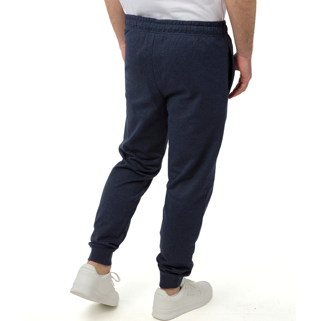 Pantaloni sportivi blu effetto denim da Uomo con tasche e logo Lonsdale