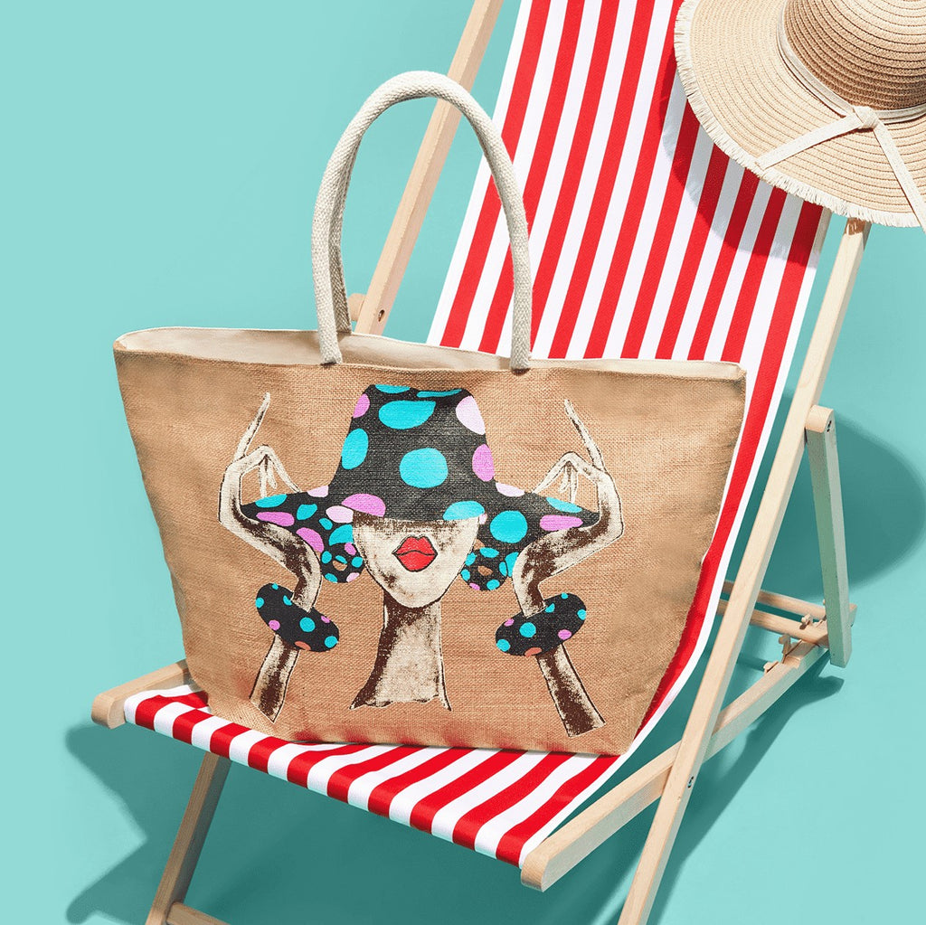 Borsa da mare in corda da donna Swish Jeans