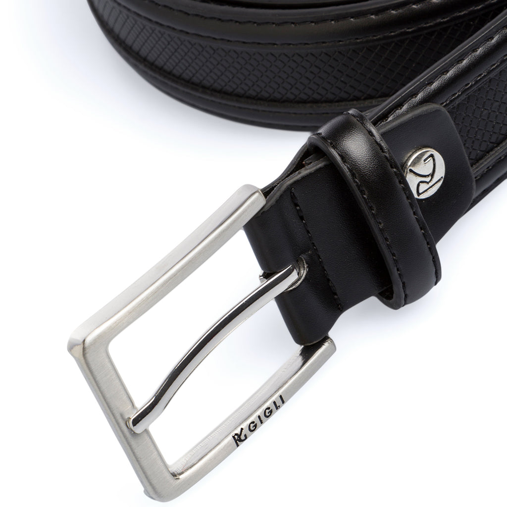 Cintura nera da uomo Romeo Gigli