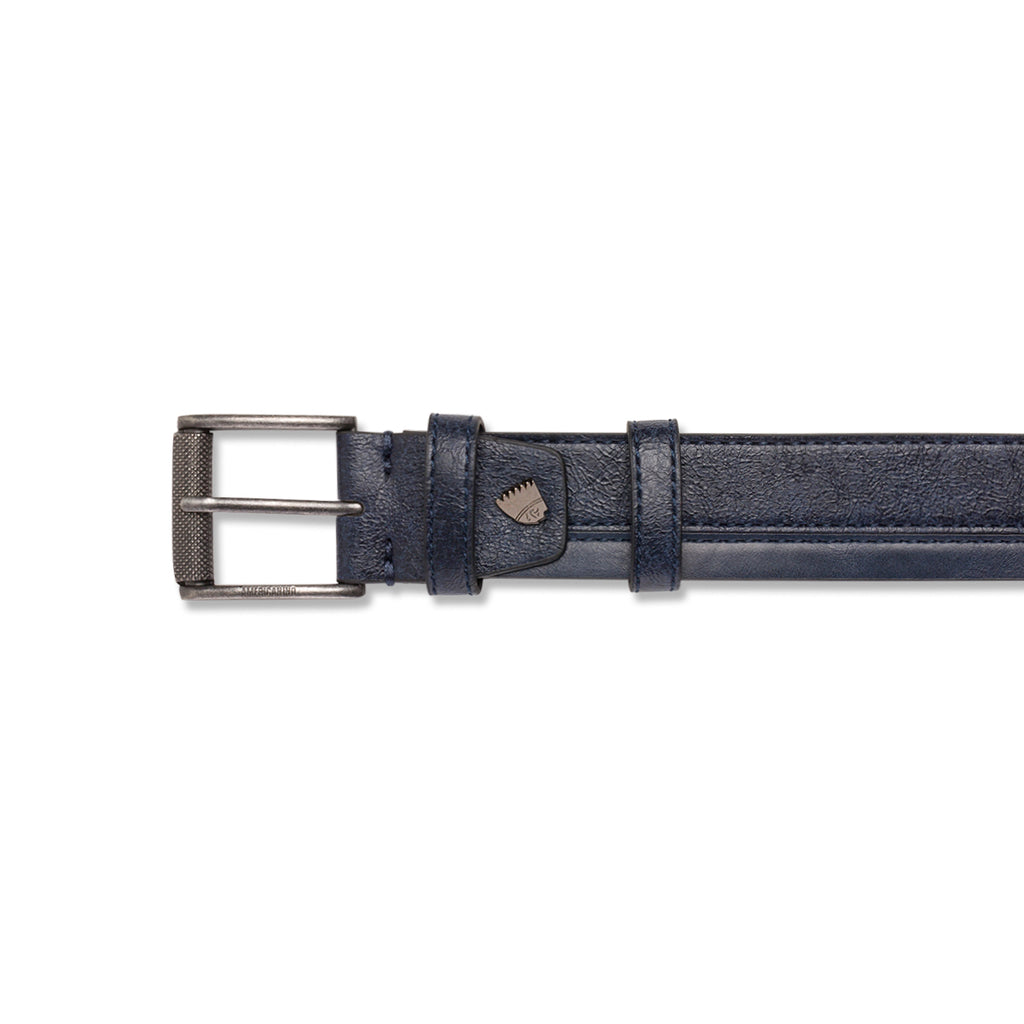 Cintura da Uomo Blu con Fibbia Rettangolare Americanino