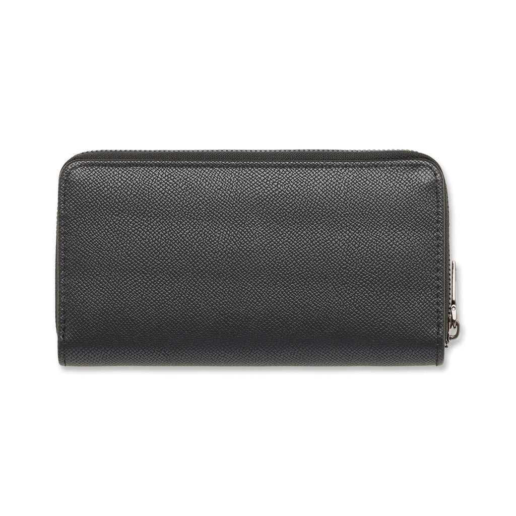 Portafoglio da donna nero con logo Swish Jeans