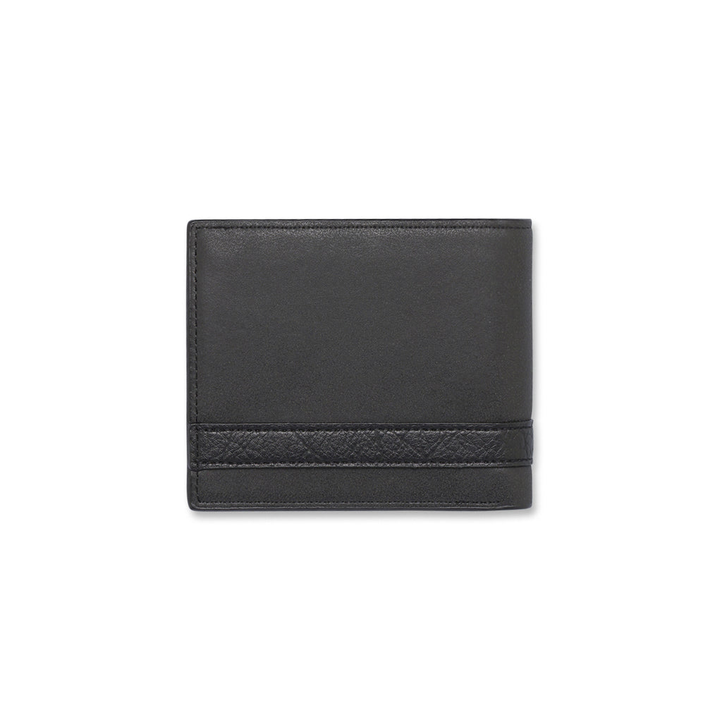 Portafoglio da uomo nero Carrera Jeans con tasche varie