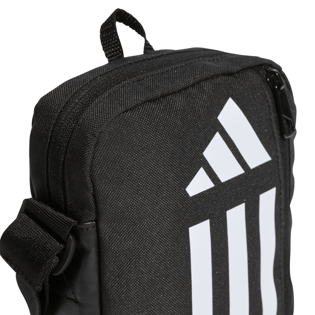 Borsa a tracolla Essentials Training nera con logo frontale adidas