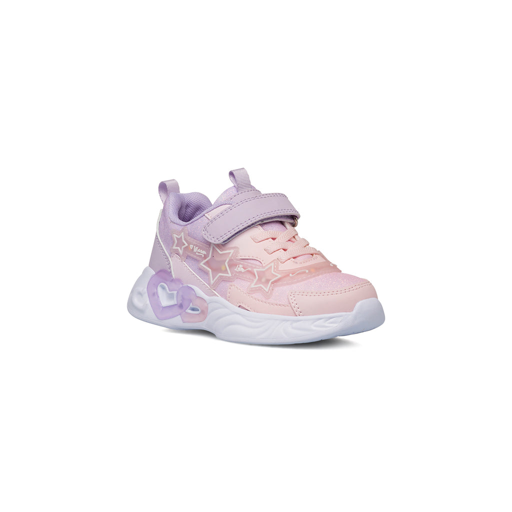 Sneakers da bambina rosa e lilla con luci Le Scarpe di Alice