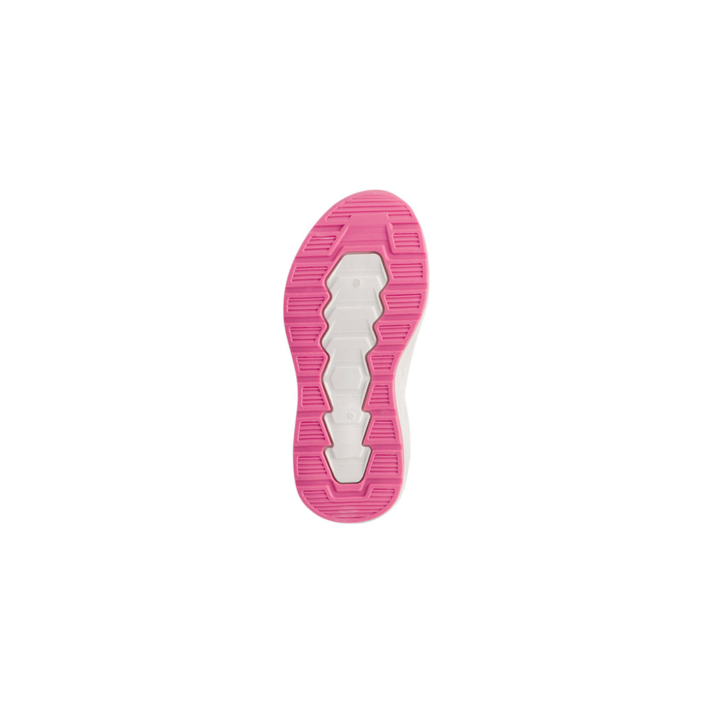 Sneakers rosa e azzurre da Bambina con Luci e patch Stitch