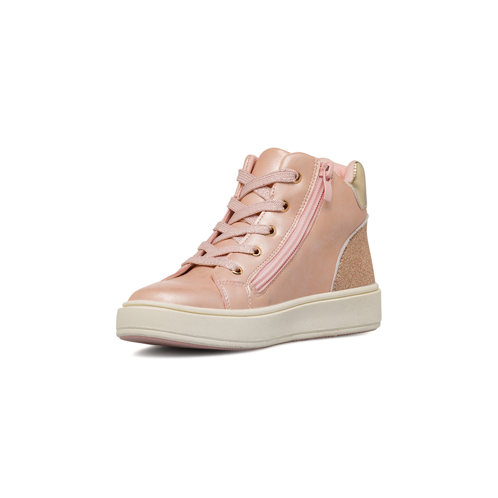Sneakers rosa da Bambina con catena LOVE Dieci Baci