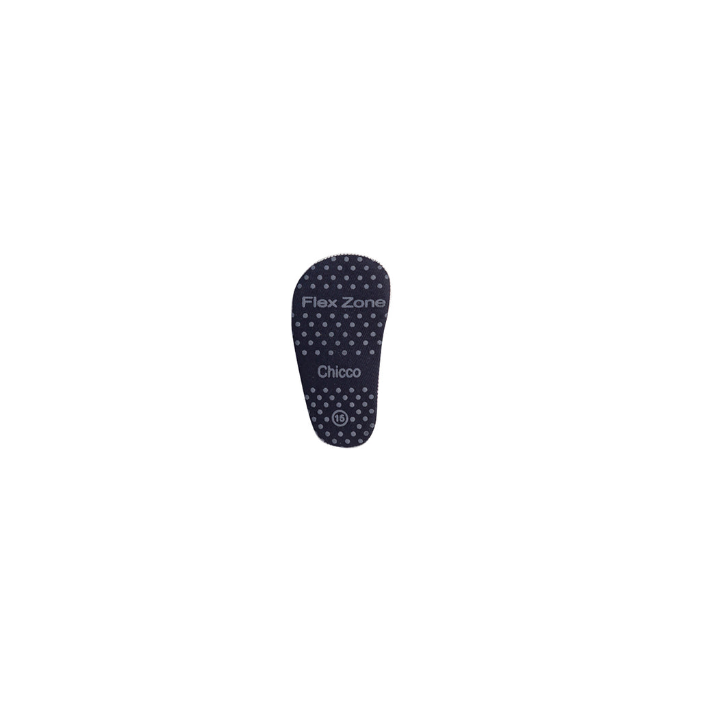 Sneakers alte blu primi passi con dettagli rosso Chicco