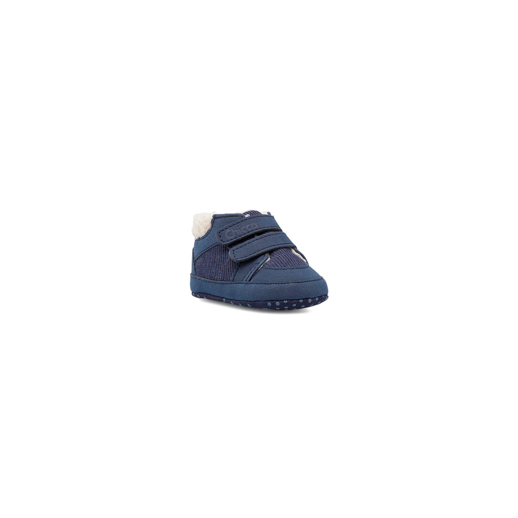 Sneakers Primi Passi bambino blu Chicco con chiusura a strappo