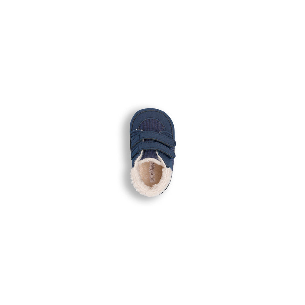 Sneakers Primi Passi bambino blu Chicco con chiusura a strappo