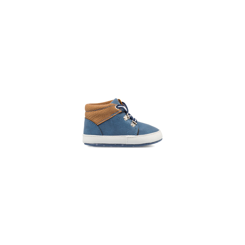 Scarpe Primi Passi da bambino Chicco blu con lacci elastici