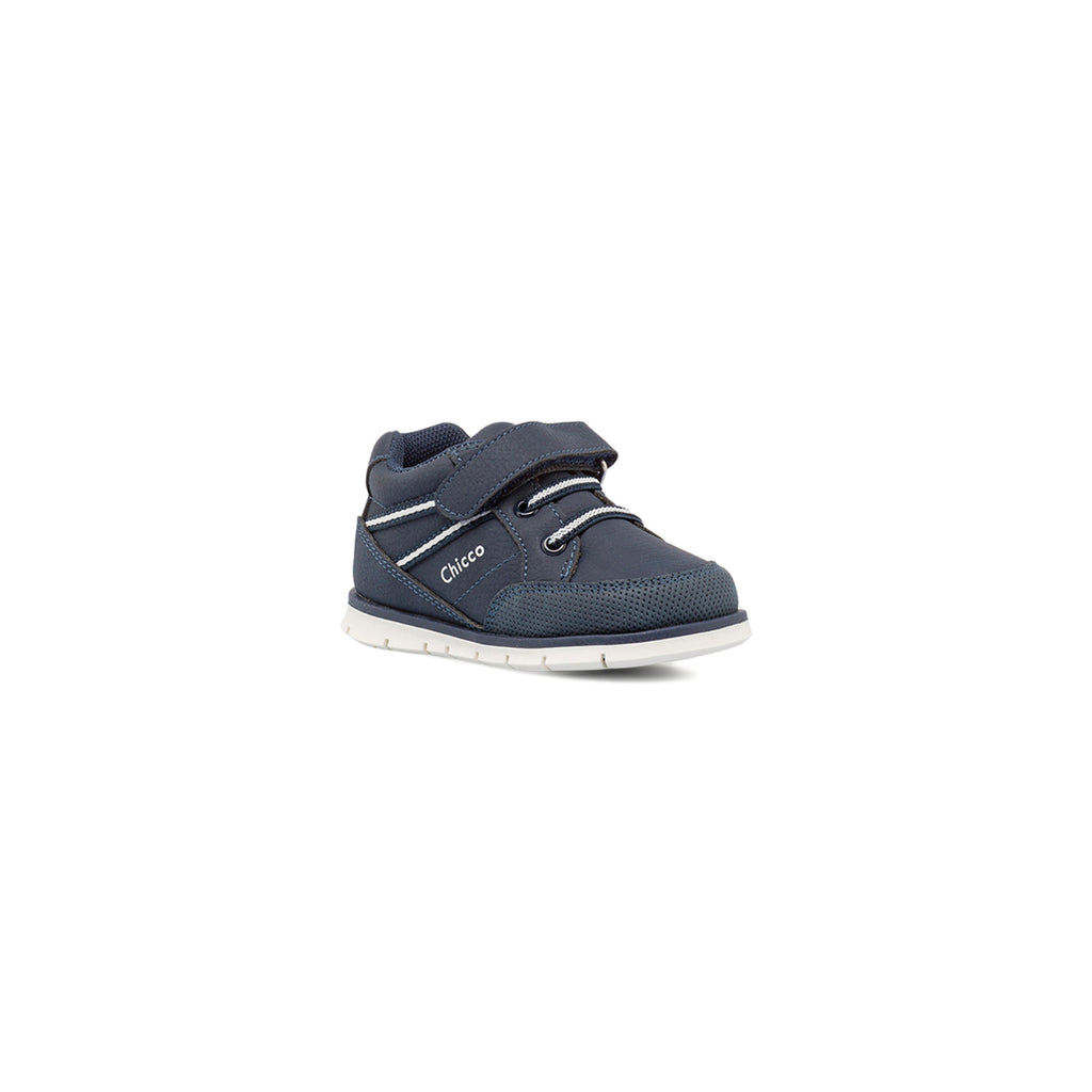 Scarpe Primi Passi da bambino Chicco blu con lacci elastici