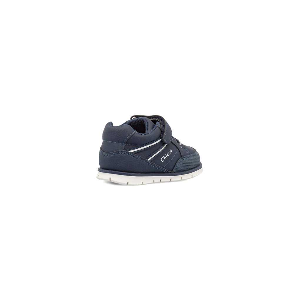 Scarpe Primi Passi da bambino Chicco blu con lacci elastici