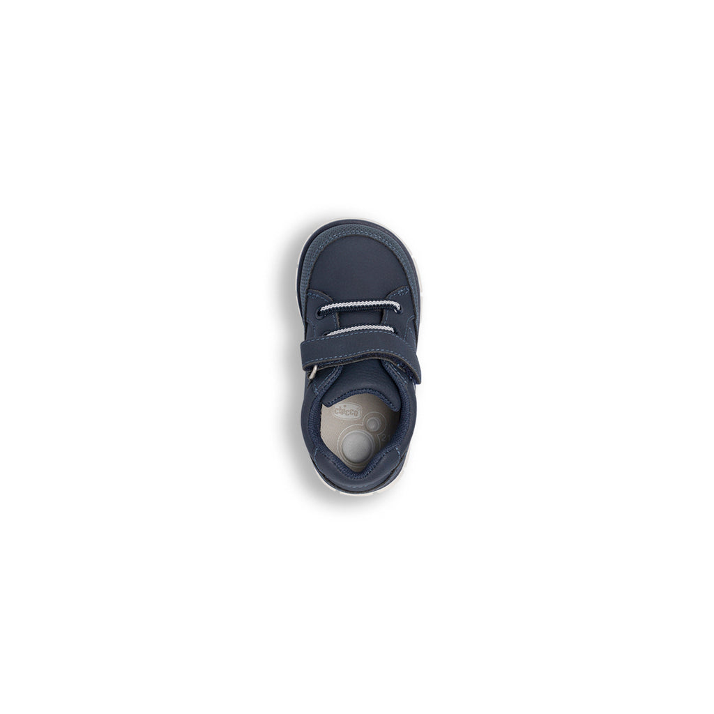 Scarpe Primi Passi da bambino Chicco blu con lacci elastici
