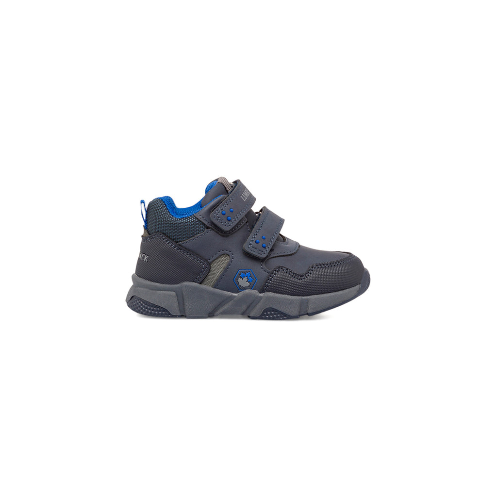 Sneakers primi passi bambino blu navy con logo Lumberjack